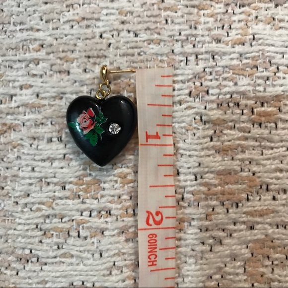 Frasier Sterling Heart Necklace and Earrings Set - Picture 2 of 3